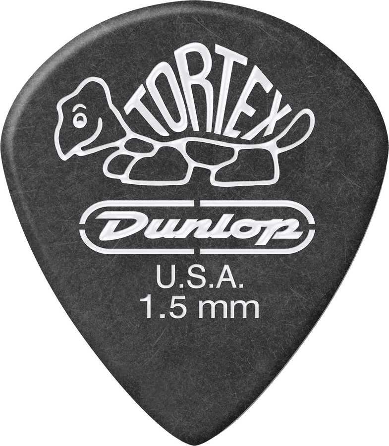 12 x 1,50mm Tortex Pitch Black Jazz III