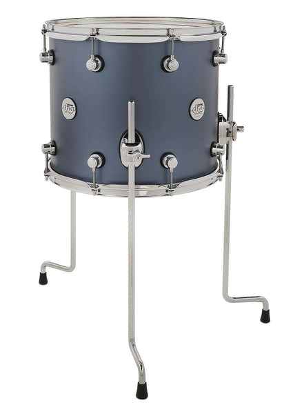 DW Drum Workshop STANDTOM DESIGN BLUE SLATE DDLM1214TTBL