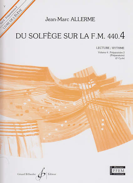 Billaudot Du Solfège Sur La FM 440.4 Lecture Et Rythme Élève - Allerme