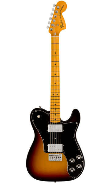 Fender Telecaster 1975 Deluxe American Vintage II MN Sunburst a 3 colori