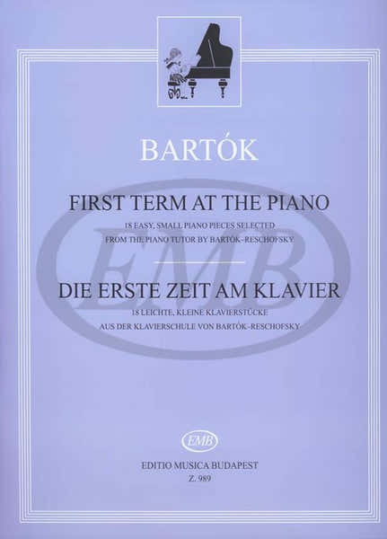 Bartok B. - First Term At The Piano - Piano