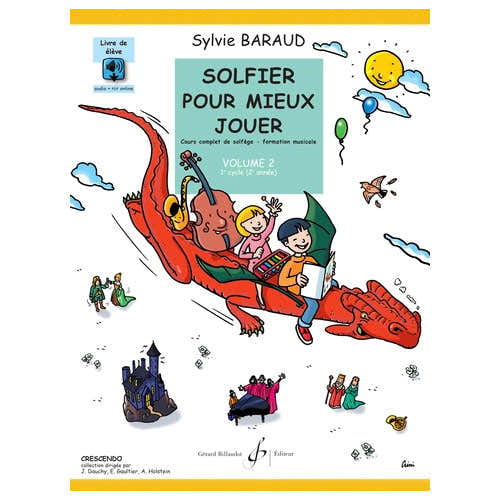 Billaudot Solfier Pour Mieux Jouer Vol.2 (Élève) - Baraud