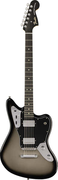 Fender Jaguar LTD Player Fusion Baritono Ebo Silverburst