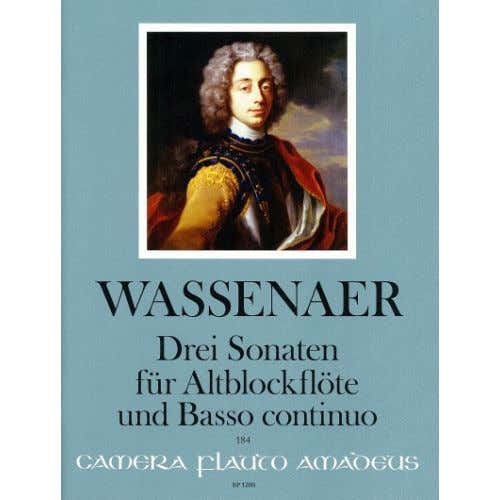 Wassenaer Unico - Drei Sonaten - Altblockflote und Basso Continuo