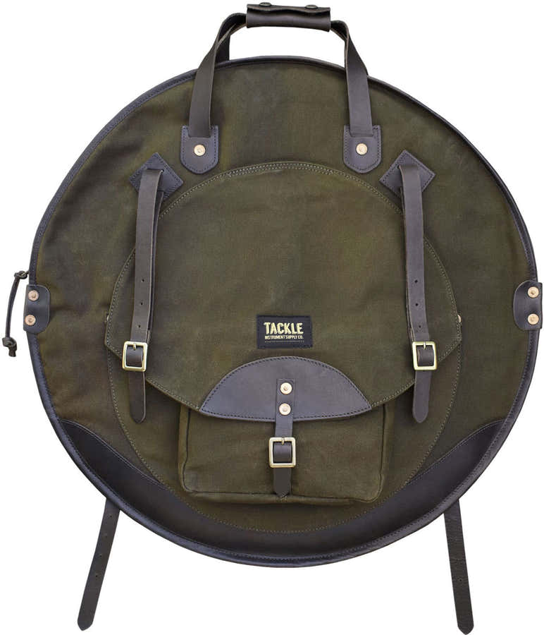 Beckentasche 24" Rucksack - Grün/Dunkelbraun
