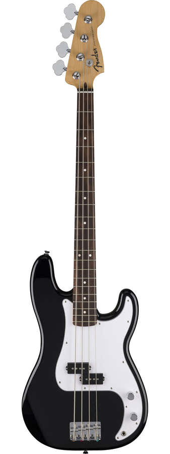 Standard Precision Bass LRL weißes Schlagbrett Schwarz
