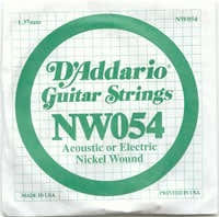 D'ADDARIO NW054 Nickel Wound 54