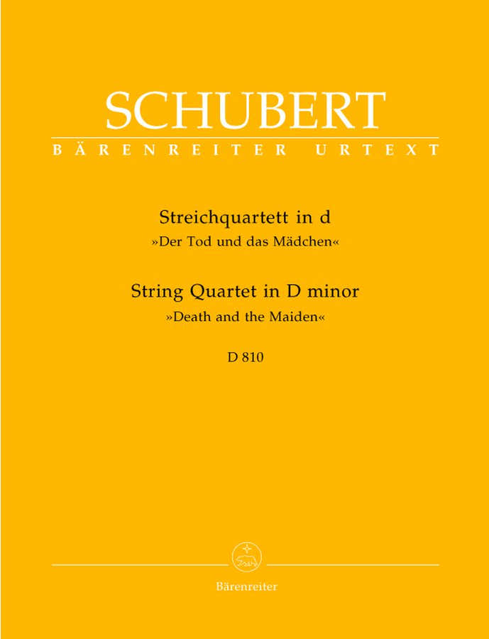 Schubert F. - Quartetto d'archi "La morte e la fanciulla" in re minore D 810