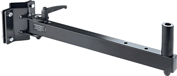 K&M 24150-000-55 Supporto da parete nero per altoparlante