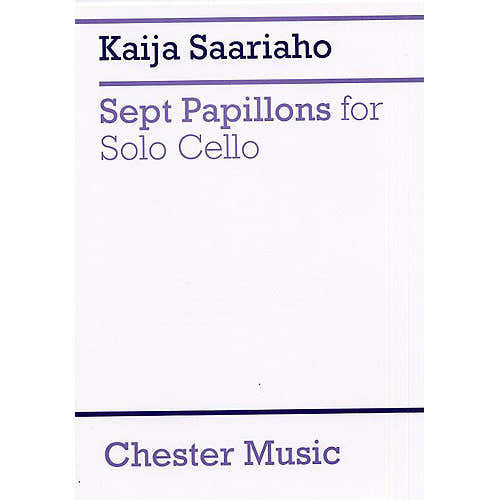 7 Papillons For Solo Cello