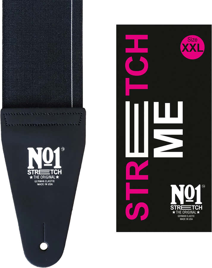 NO1 Stretch Guitar Strap XXL