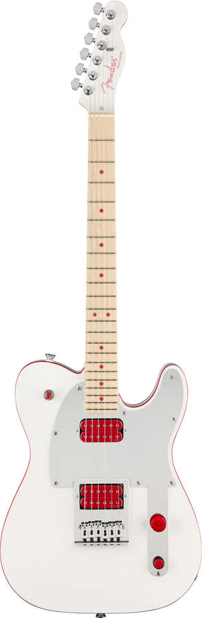 Telecaster John 5 Ghost, White