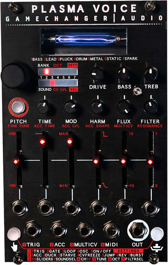 Plasma Sprachsynthesizer-Eurorack-Modul