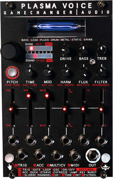 Plasma Sprachsynthesizer-Eurorack-Modul