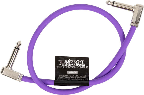 Ernie Ball Cable Patch Flex 45CM - Violet