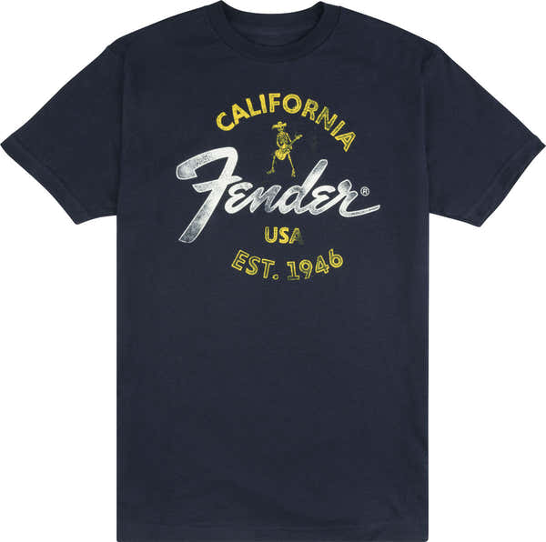 "L" Baja Blue T-Shirt Blue