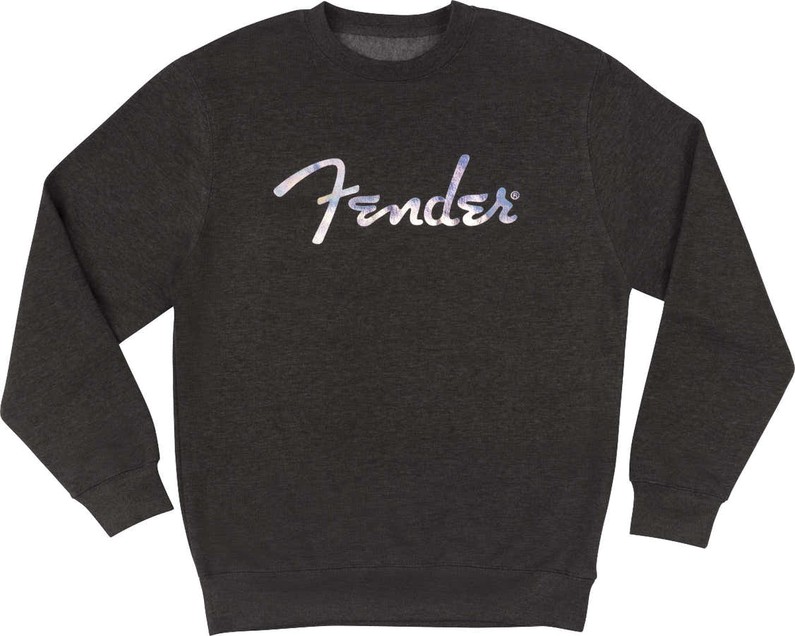 "XL" Sweatshirt mit Galaxy-Logo Anthrazit meliert