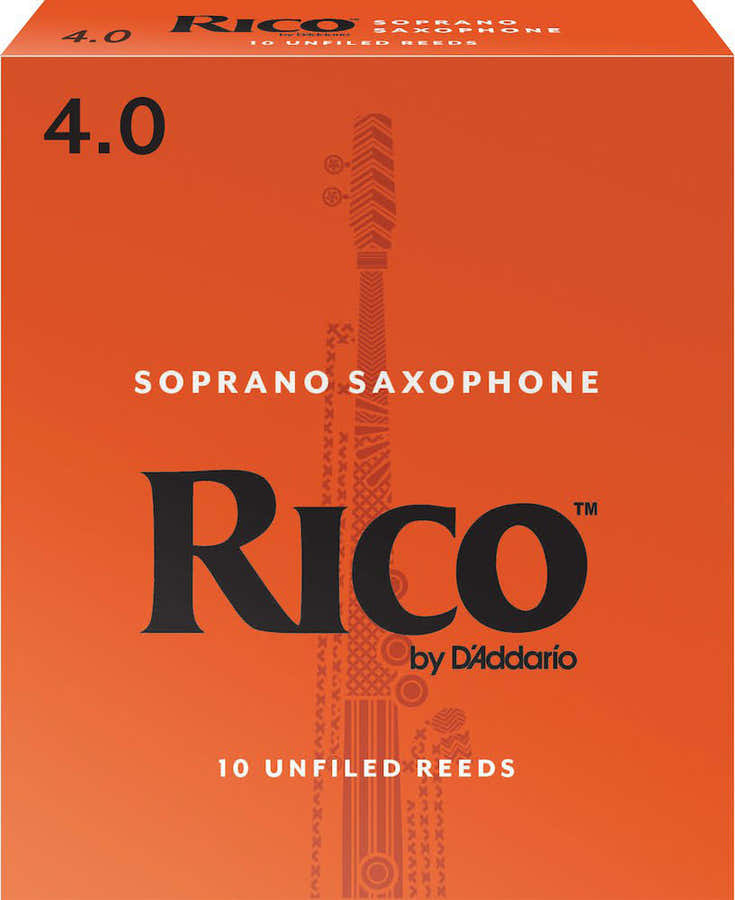 RIA1040 - SOPRAN-SAXOPHONE BLTTER RICO PAR FORCE4 (BOX OF10)