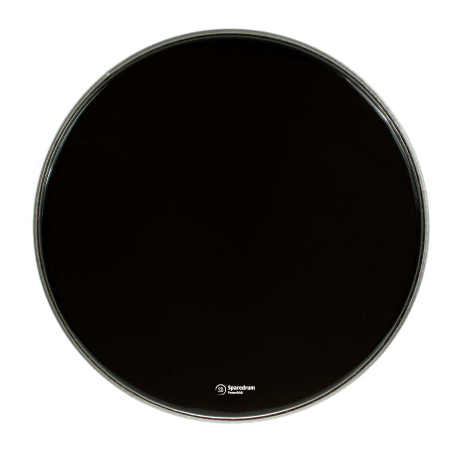 22" Powerkick Dark Black - 1 Pli + Muffler - 10 Mil