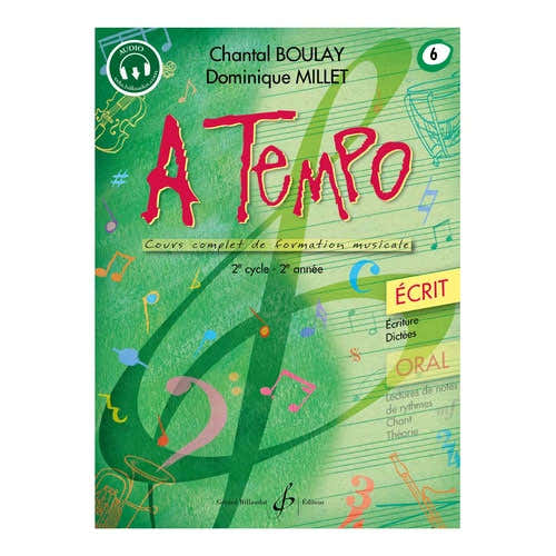 Billaudot A Tempo : Écrit Vol.6 - Boulay, Millet