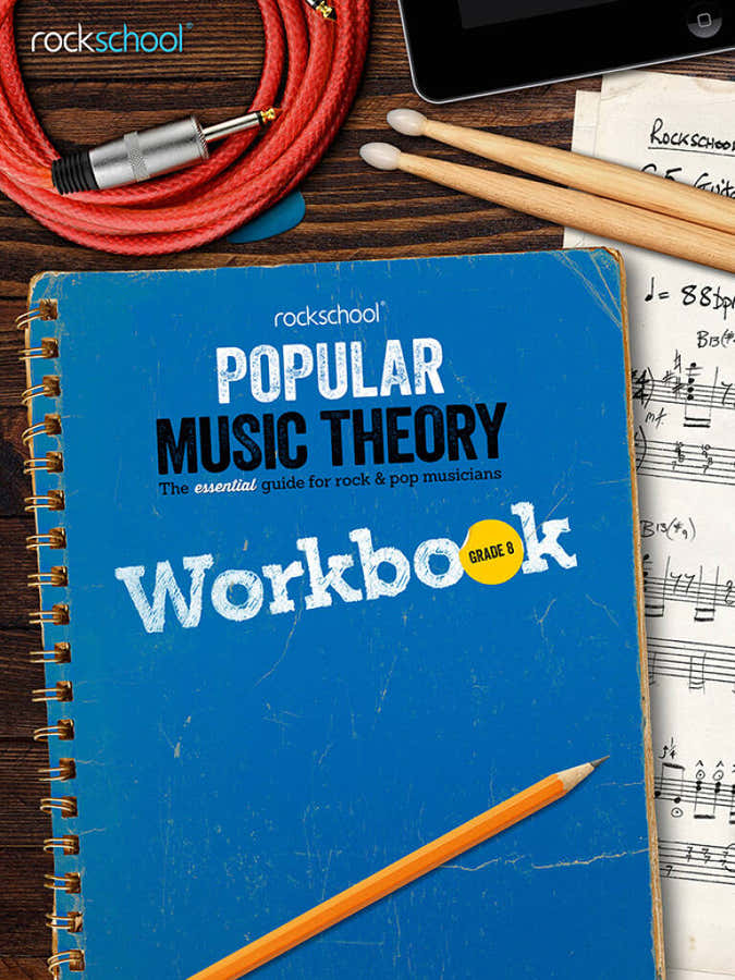 Rockschool Arbeitsbuch Popmusiktheorie Klasse 8