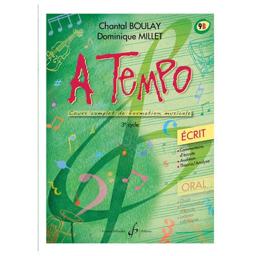 Billaudot Boulay & Millet - A Tempo : Écrit Vol.9b