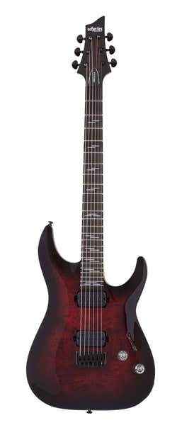 Schecter Omen 6 Elite Sfumato Nero Ciliegia