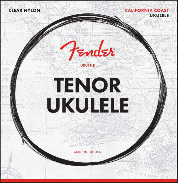 Fender Tenor-Ukulele Saiten Satz Von Vier