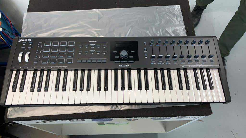 KEYLAB 61 MKII BK - Stock B