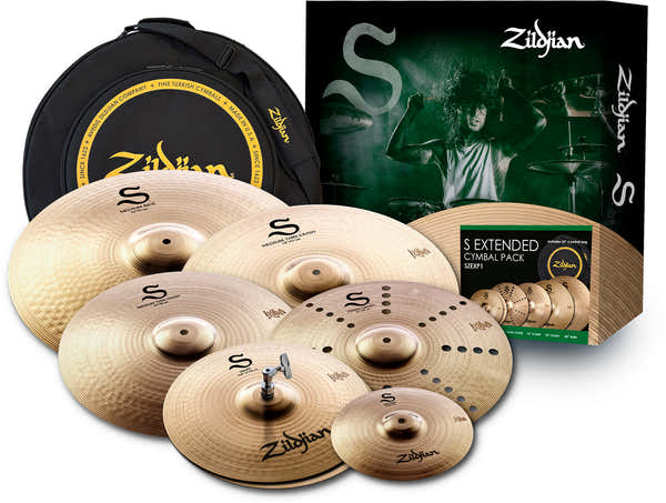 Zildjian SZEXP1 - Pack S-Family Series 10"-14"-16"-16"-18"-20" + cymbals bag