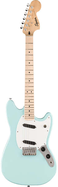 Squier Mustang SS SONIC MN Blu Daphne