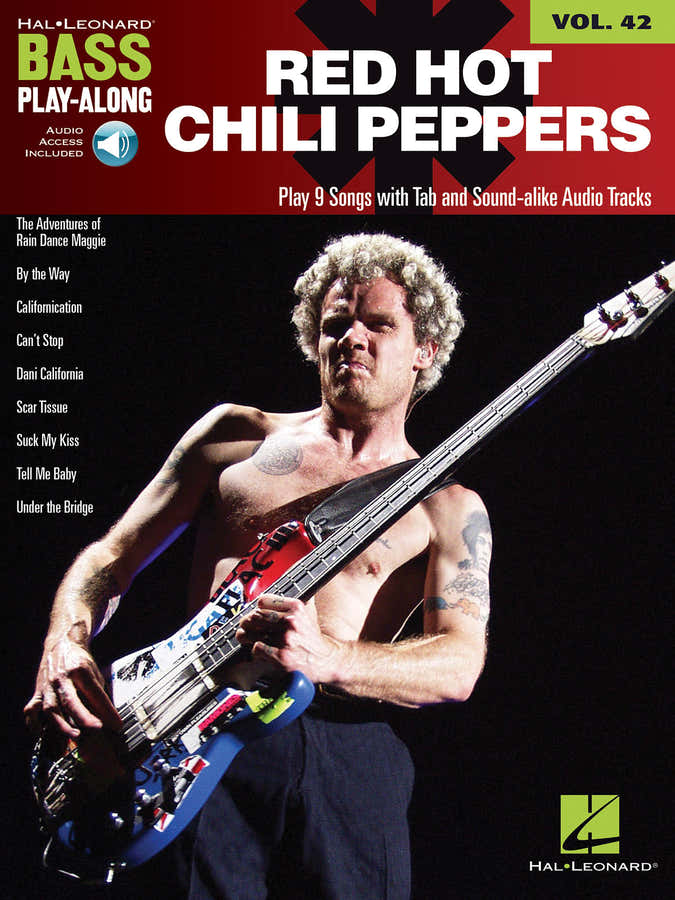 Play Along per basso Vol.42 - Red Hot Chili Peppers + Audio online
