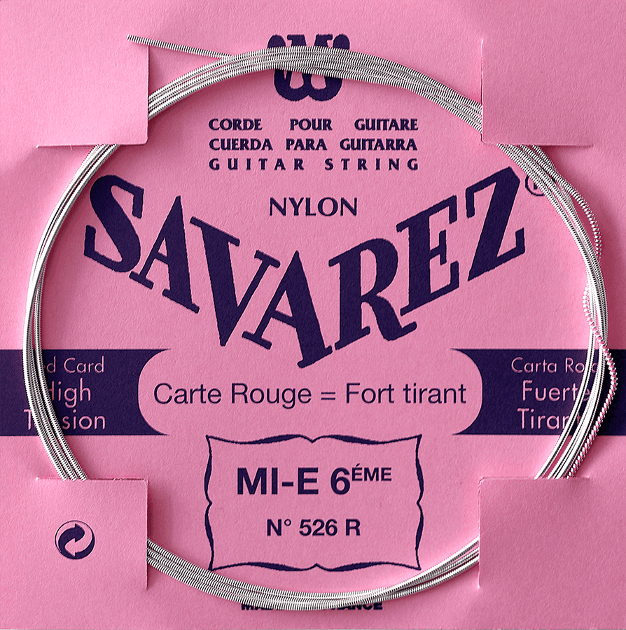 526R MI-6 Carte Rouge Tirant Fort (Unité)