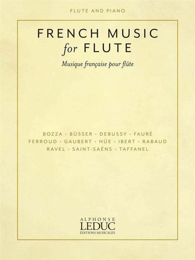 COMPOSITEURS DIVERS - MUSIQUE FRANCAISE POUR FLUTE TRAVERSIERE ET PIANO
