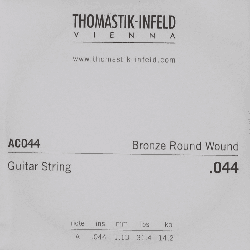 AC044 Plectrum Bronze Flat Wound 044