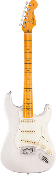 Fender Stratocaster '50s American Ultra Luxe Vintage MN Biondo Bianco - Ricondizionato