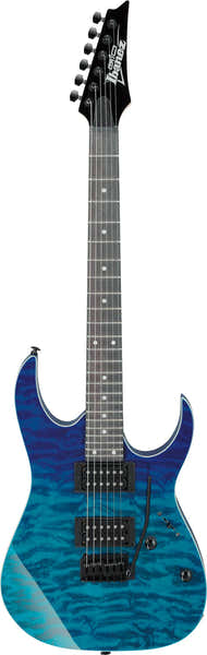 Ibanez GRG120QASP-BGD Sfumatura blu Gio