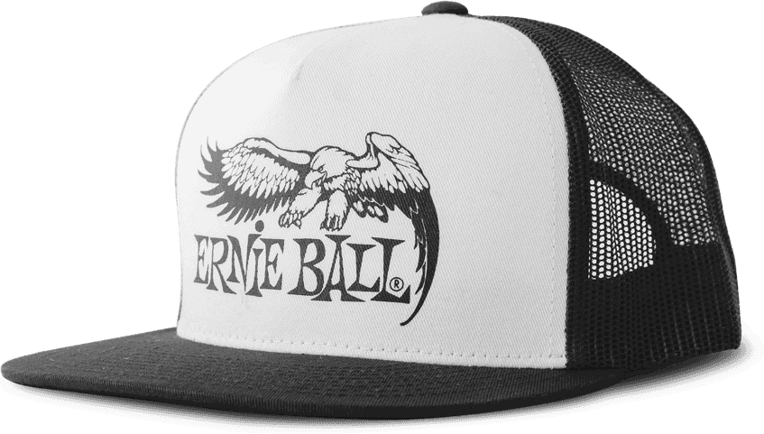 Casquette Noir et Blanc Logo Aigle EB Noir