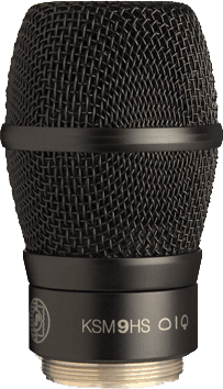 Shure HF-Kapsel KSM9HS Schwarz