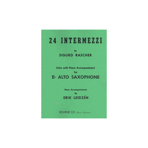 Rascher Sigurd - 24 Intermezzi - Saxophone