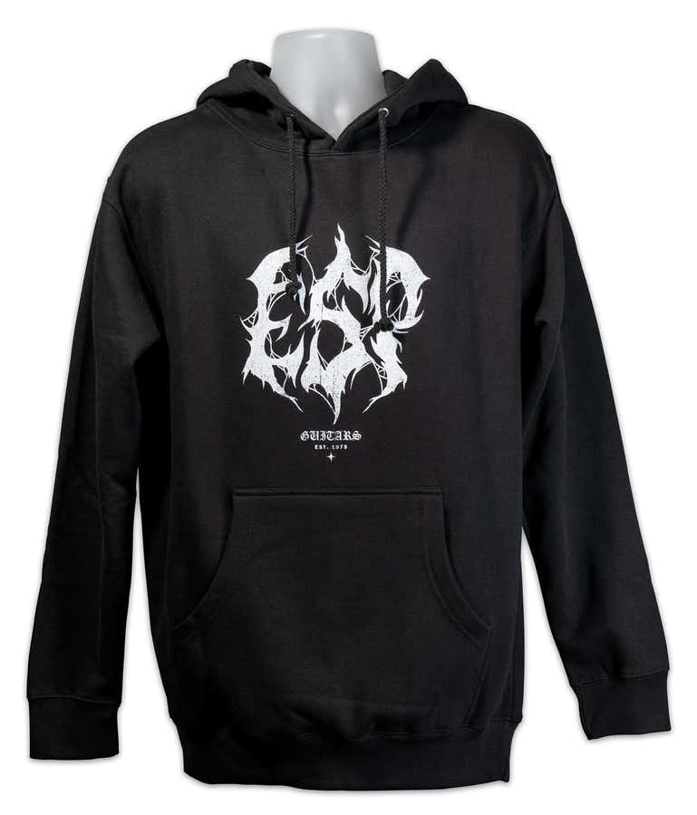 "M" Kapuzenpullover ESP Black Metal