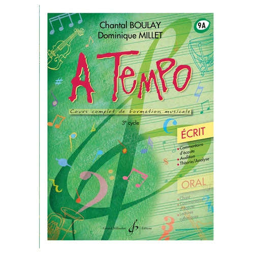 Billaudot Boulay & Millet - A Tempo : Écrit Vol.9a
