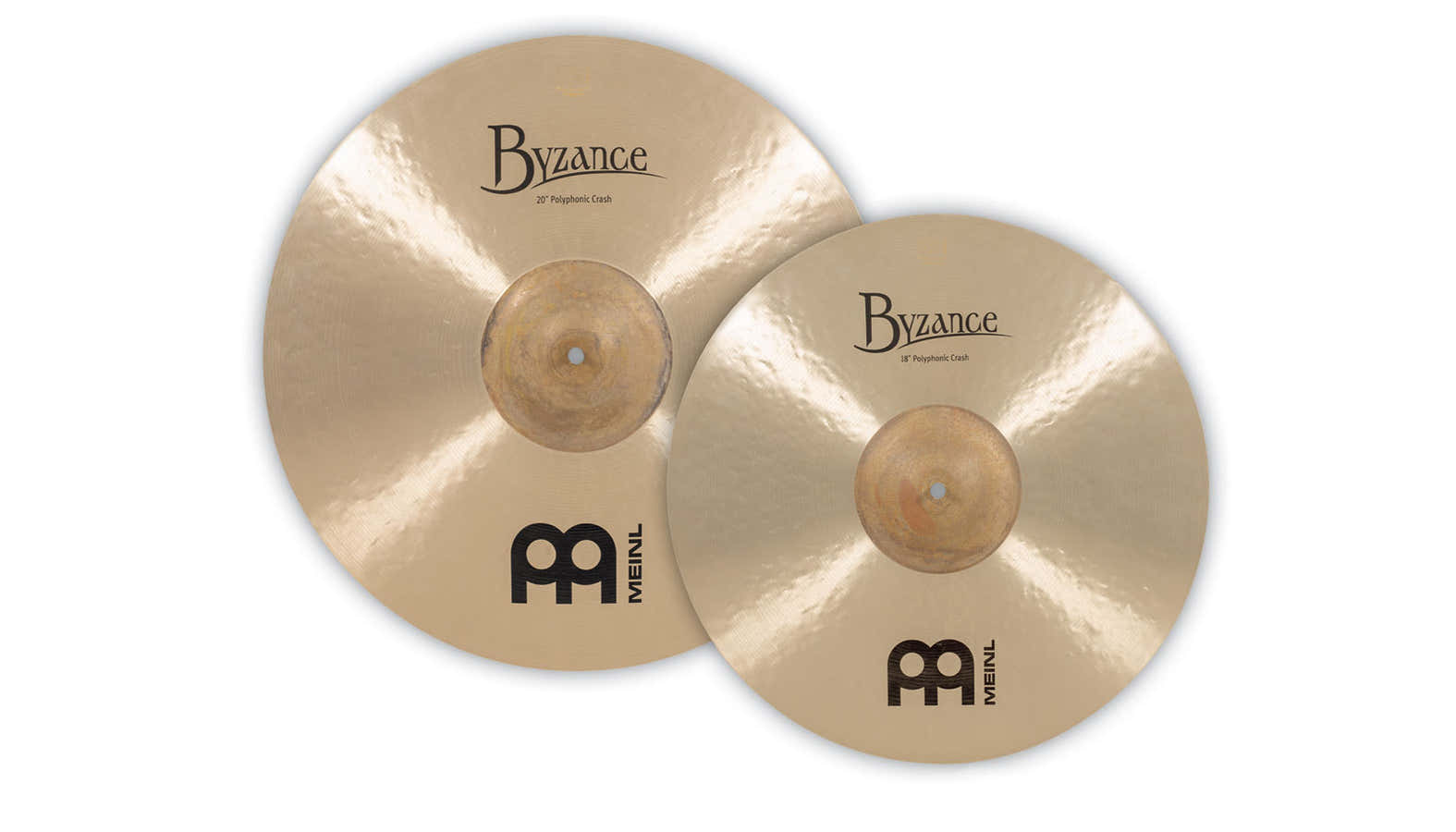 Set Cymbales Crash Byzance Traditional 18/20