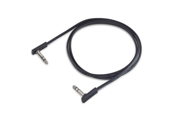 Rockboard Flaches TRS-Kabel CAB-f-TRS-120-bk