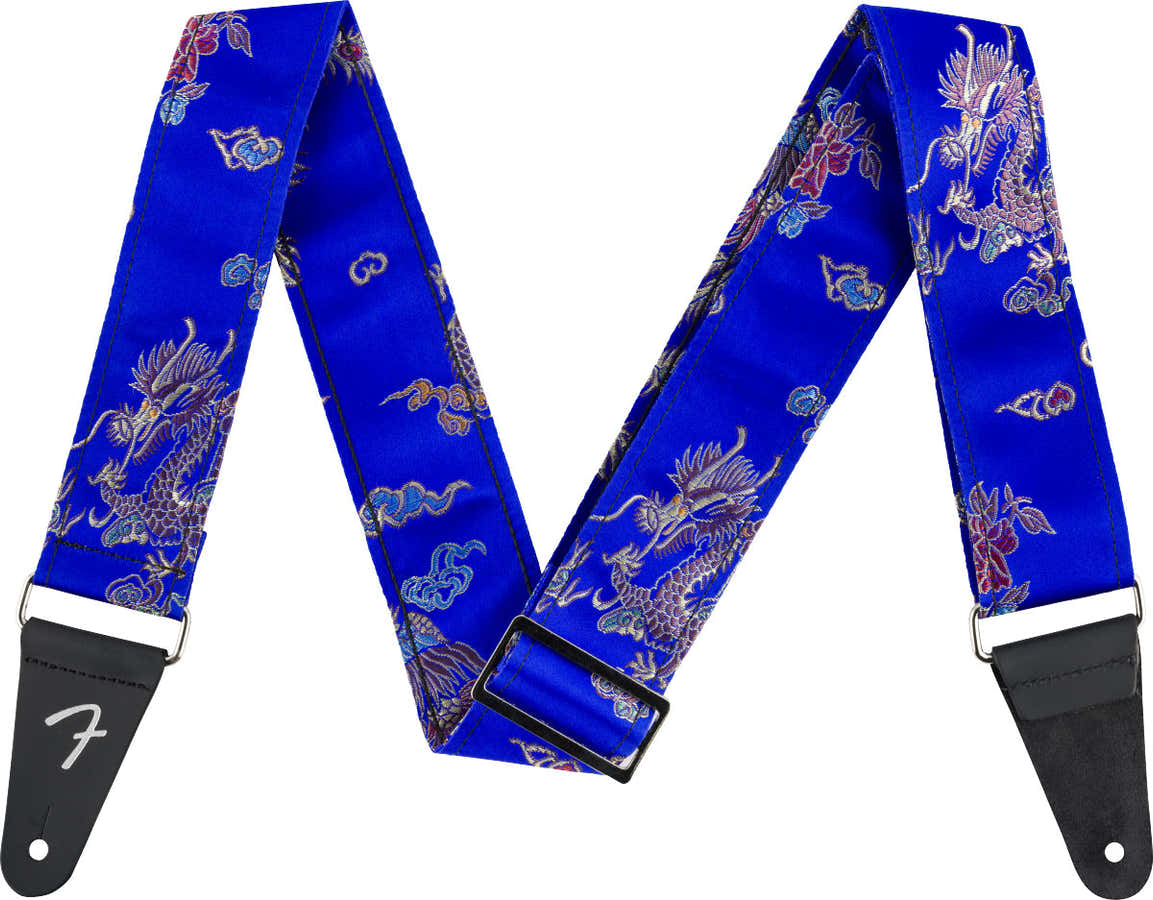 Satin Dragon Strap Royal Blue