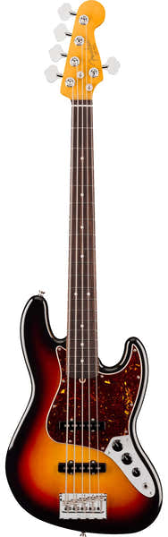 Fender Jazz Bass V American Professional, RW 3-Color Sunburst