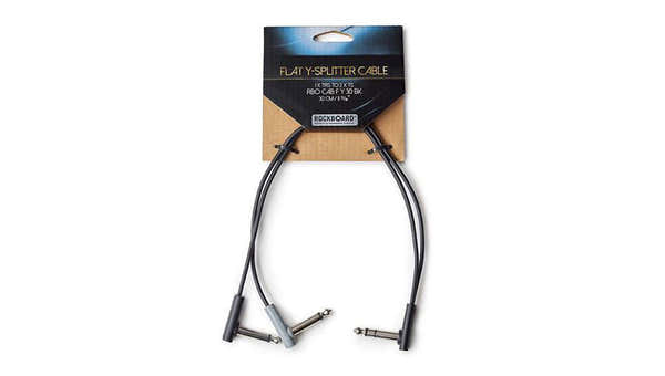 Flat Patch Y Splitter Cab CAB-FY30-bk