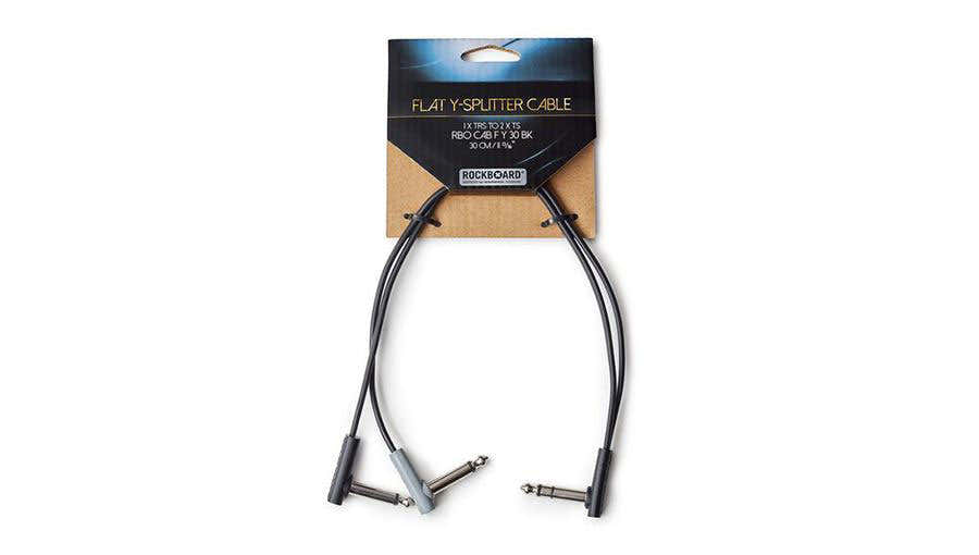 Flat Patch Y Splitter Cab CAB-FY30-bk
