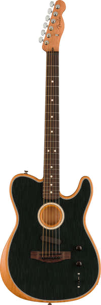 Fender Telecaster Player Acoustasonic Rw Brushed Black