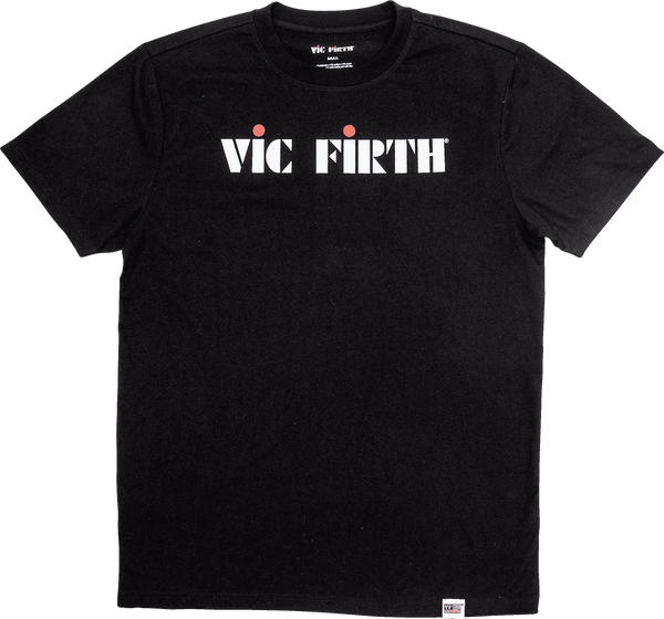 Vic Firth Black Logo Tee Xl